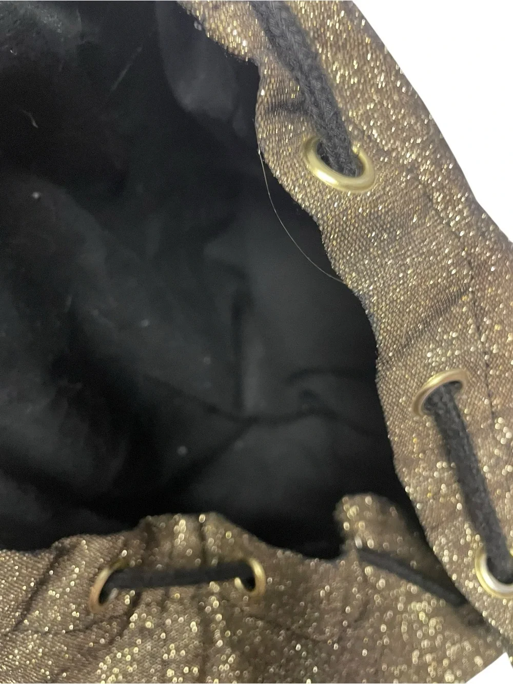 PINK Victorias Secret sparkling gold